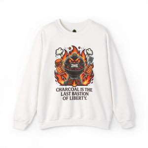 Charcoal Liberty Grill Crewneck Sweatshirt